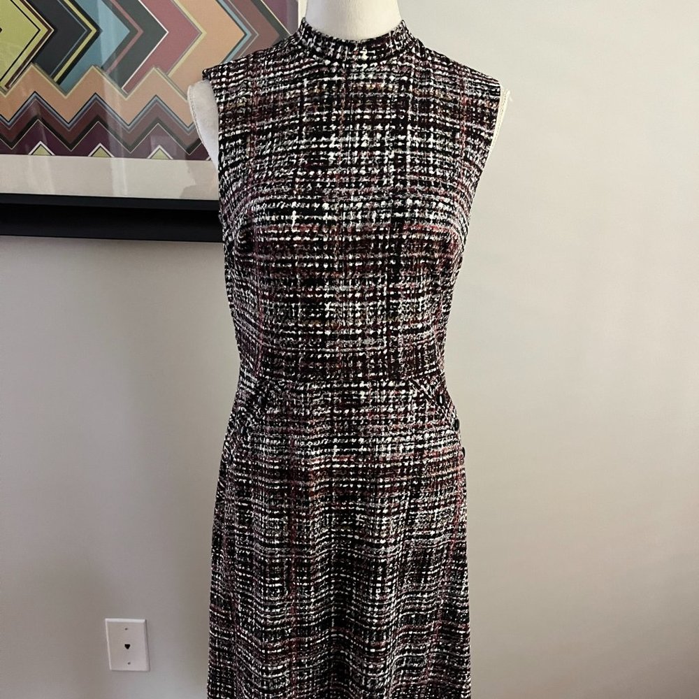 NWOT EnFocus Boucle-look Sheath Dress SZ 8